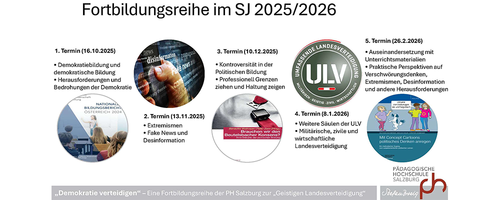 Fortbildungsreihe - Demokratie verteidigen