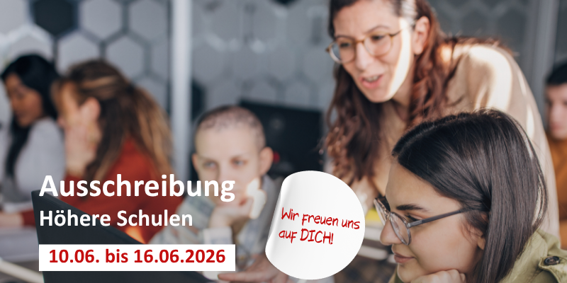 Ausschreibung Bundesschulen (AHS/BMHS)