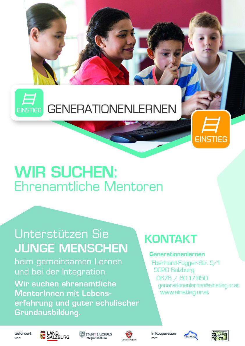 Generationen Lernen Plakat